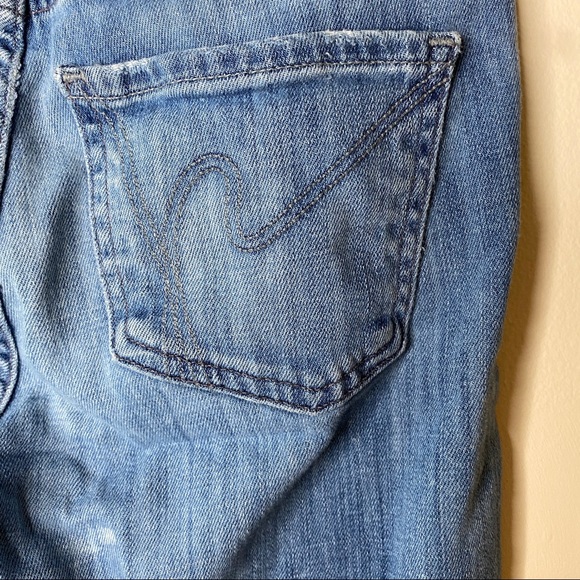 Citizens of humanity Thompson medium rise cropped skinny women size 24 NWOT. - Picture 8 of 10